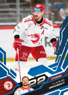 Dravecký Vladimír Azure Blue Tipsport extraliga 25/26 #136