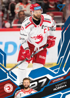 Růžička Martin Azure Blue Tipsport extraliga 25/26 #143