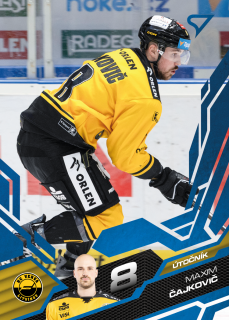 Čajkovič Maxim Azure Blue Tipsport extraliga 25/26 #153