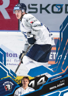 Sedláček Ivo Azure Blue Tipsport extraliga 25/26 #179