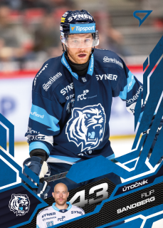 Sandberg Filip Azure Blue Tipsport extraliga 25/26 #196