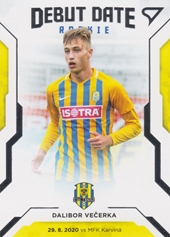 Večerka Dalibor Debut date rookie 20-21 Fortuna Liga #17