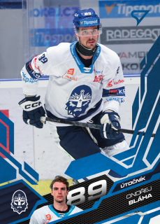 Bláha Ondřej Azure Blue Tipsport extraliga 25/26 #226