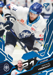 Vigneault Samuel Azure Blue Tipsport extraliga 25/26 #234