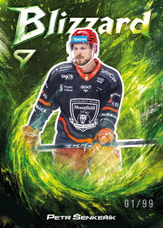 Šenkeřík Petr Blizzard Forest Green 37/99 Tipsport extraliga 25/26 #12