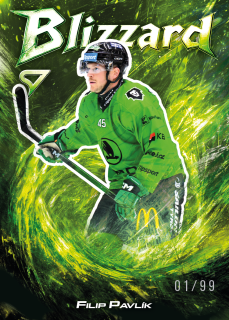 Pavlík Filip Blizzard Forest Green 54/99 Tipsport extraliga 25/26 #21