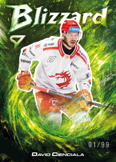 Cienciala David Blizzard Forest Green 89/99 Tipsport extraliga 25/26 #24