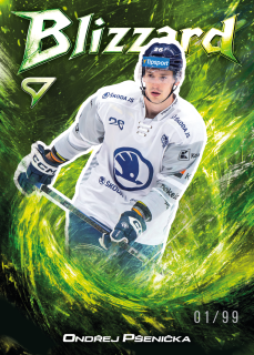 Pšenička Ondřej Blizzard Forest Green 93/99 Tipsport extraliga 25/26 #32