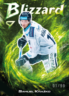 Kňažko Samuel Blizzard Forest Green 82/99 Tipsport extraliga 25/26 #37