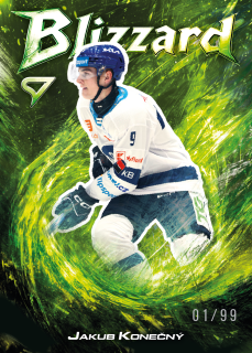 Konečný Jakub Blizzard Forest Green 54/99 Tipsport extraliga 25/26 #41