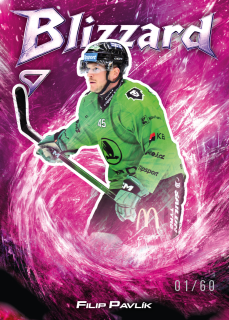 Pavlík Filip Blizzard Coral Pink 51/60 Tipsport extraliga 25/26 #21
