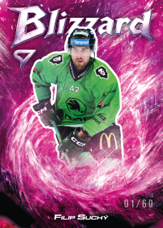 Suchý Filip Blizzard Coral Pink 58/60 Tipsport extraliga 25/26 #23