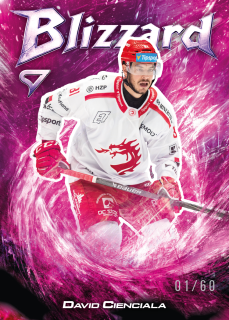 Cienciala David Blizzard Coral Pink 08/60 Tipsport extraliga 25/26 #24