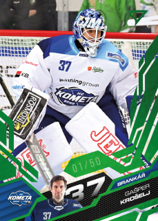 Krošelj Gašper Emerald Green 32/50 Tipsport extraliga 25/26 #1