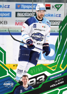 Holland Rhett Emerald Green 07/50 Tipsport extraliga 25/26 #4