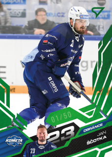 Ščotka Jan Emerald Green 04/50 Tipsport extraliga 25/26 #6