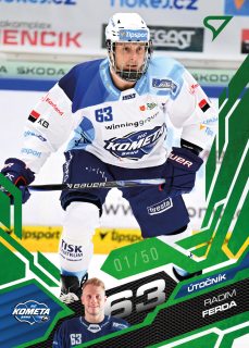 Ferda Radim Emerald Green 26/50 Tipsport extraliga 25/26 #9