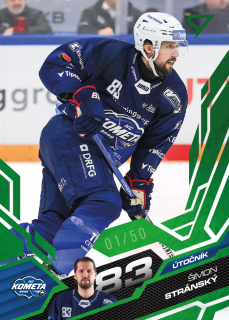 Stránský Šimon Emerald Green 35/50 Tipsport extraliga 25/26 #15