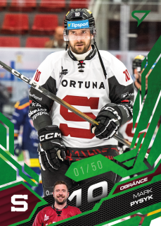 Pysyk Mark Emerald Green 28/50 Tipsport extraliga 25/26 #42