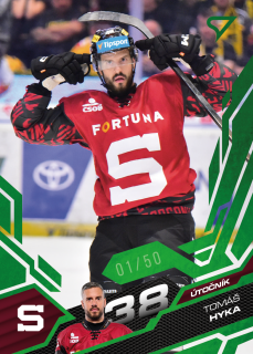 Hyka Tomáš Emerald Green 31/50 Tipsport extraliga 25/26 #50
