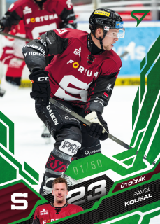 Kousal Pavel Emerald Green 31/50 Tipsport extraliga 25/26 #51