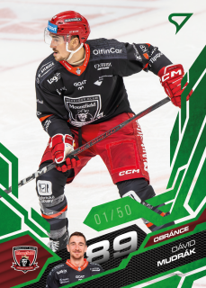 Mudrák Dávid Emerald Green 30/50 Tipsport extraliga 25/26 #59