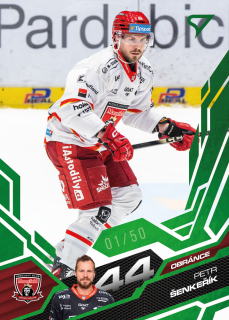 šenkeřík Petr Emerald Green 02/50 Tipsport extraliga 25/26 #61