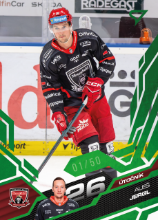 Jergl Aleš Emerald Green 22/50 Tipsport extraliga 25/26 #63