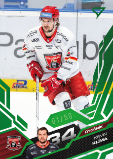 Klíma Kevin Emerald Green 23/50 Tipsport extraliga 25/26 #64