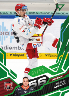 Miškář Patrik Emerald Green 40/50 Tipsport extraliga 25/26 #66