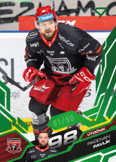 Pavlík Radovan Emerald Green 02/50 Tipsport extraliga 25/26 #68