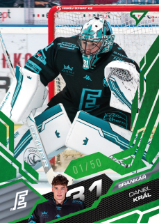 Král Daniel Emerald Green 23/50 Tipsport extraliga 25/26 #74