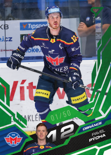 Pýcha Pavel Emerald Green 22/50 Tipsport extraliga 25/26 #96