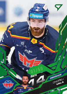 Vála Ondřej Emerald Green 08/50 Tipsport extraliga 25/26 #98