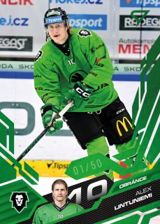 Lintuniemi Alex Emerald Green 07/50 Tipsport extraliga 25/26 #112