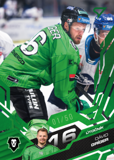 Gríger Dávid Emerald Green 17/50 Tipsport extraliga 25/26 #118
