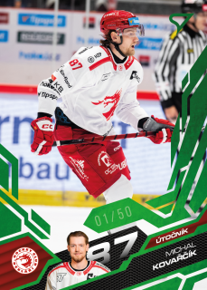 Kovarčík Michal Emerald Green 22/50 Tipsport extraliga 25/26 #138