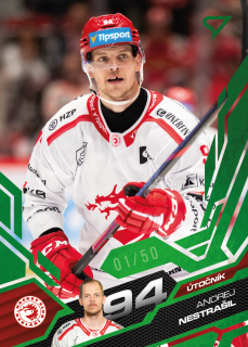 Nestrašil Andrej Emerald Green 26/50 Tipsport extraliga 25/26 #141