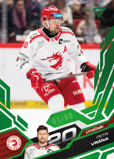 Vrána Petr Emerald Green 08/50 Tipsport extraliga 25/26 #144