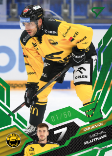 Plutnar Michal Emerald Green 23/50 Tipsport extraliga 25/26 #150