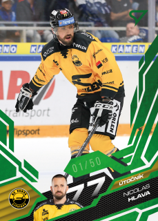 Hlava Nikolas Emerald Green 35/50 Tipsport extraliga 25/26 #154