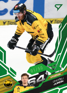 Jurčík Ondřej Emerald Green 23/50 Tipsport extraliga 25/26 #158