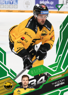 Pištěk Theodor Emerald Green 26/50 Tipsport extraliga 25/26 #161