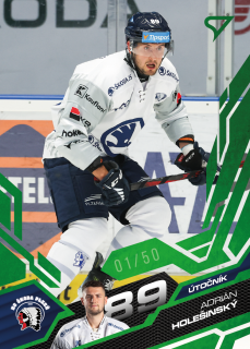 Holešinský Adrián Emerald Green 14/50 Tipsport extraliga 25/26 #172