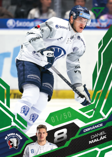 Malák Daniel Emerald Green 40/50 Tipsport extraliga 25/26 #166