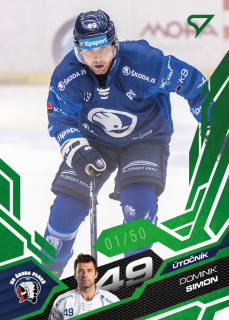 Simon Dominik Emerald Green 41/50 Tipsport extraliga 25/26 #180