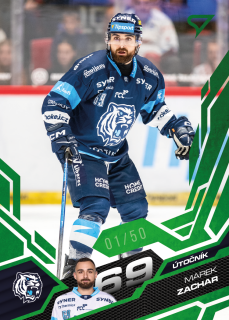 Zachar Marek Emerald Green 17/50 Tipsport extraliga 25/26 #198