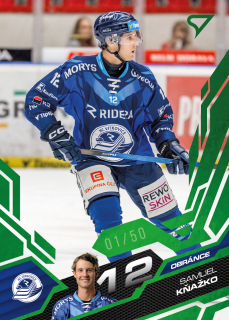 Kňažko Samuel Emerald Green 04/50 Tipsport extraliga 25/26 #204