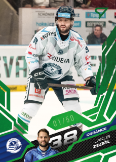 Zbořil Jakub Emerald Green 31/50 Tipsport extraliga 25/26 #206