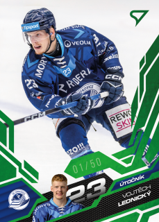 Lednický Vojtěch Emerald Green 02/50 Tipsport extraliga 25/26 #212